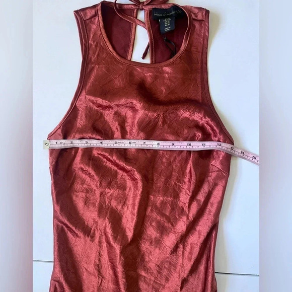 House of Harlow 1960 Rust Sleeveless Dress Women Size XS - Picture 3 of 7